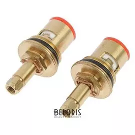 Кран-букса Luazonaqua La58, резьба 1/2", керамика, под квадрат, латунь