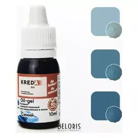 Краситель пищевой Oil-gel жирорастворимый синий, 10 мл