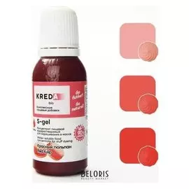 Краситель пищевой S-gel водорастворимый красный тюльпан. 20 мл