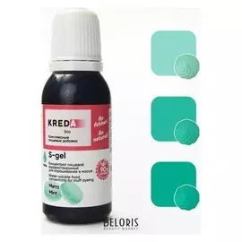 Краситель пищевой S-gel водорастворимый мята, 20 мл