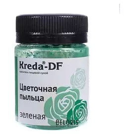 Краситель пищевой сухой Kreda «Цветочная пыльца», зелёный, 5 г