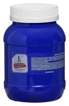 Краска акриловая Matt 500мл Luxart Matt ультрамарин T17v500