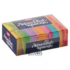 Краска акриловая набор из 6 цветов