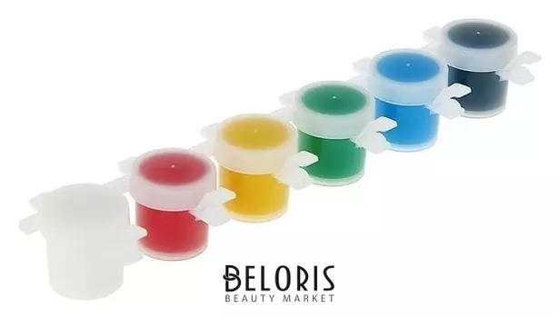 Краска акриловая, набор из 6 цветов по 5 мл, Wizzart Kid, морозостойкие