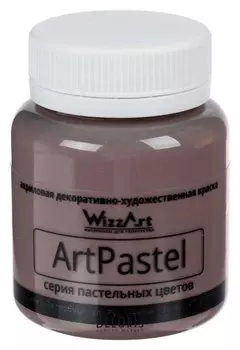 Краска акриловая Pastel 80 мл Wizzart умбра натуральная пастельный Wa20.80