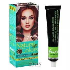 Краска для волос Fara Natural Colors 325 красное дерево, 160 г