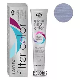 Кремово-гелевый безаммиачный краситель-фильтр с эффектом металлик "Filter color"