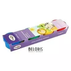 Краски пальчиковые набор 4 цвета Малыш