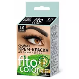 Стойкая крем-краска для бровей и ресниц "Fito color"
