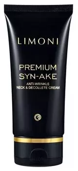 Антивозрастной крем для шеи и декольте со змеиным ядом Premium Syn-Ake Anti-Wrinkle Neck Decollete Cream