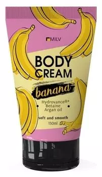 Крем для тела Milv, банан, 150 мл