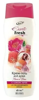 Крем-гель для душа личи и пион