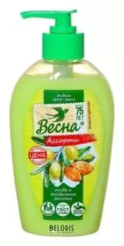 Крем-мыло жидкое олива и миндальное молочко