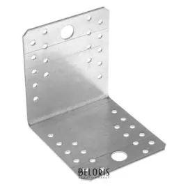 Крепежный уголок KU 105х105х90х2 цинк, 1 шт.