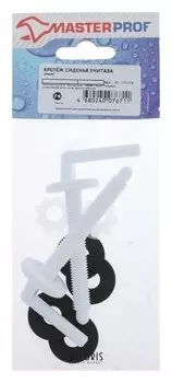 Крепёж сиденья унитаза Masterprof, комплект 2 шт.