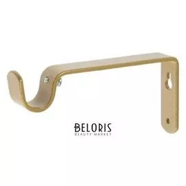 Кронштейн для карниза D20 однорядный 12 см, цвет золото