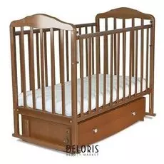 Кровать детская Берёзка с маятником и ящиком