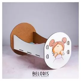 Кроватка для кукол до 32 см «Тая» серия «облака»