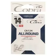 Крючки Cobra Allround серия Ca124 №14, 10 шт.