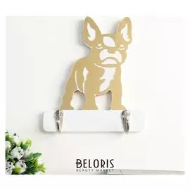 Крючки декоративные "Бульдог" 16,5х14х3 см