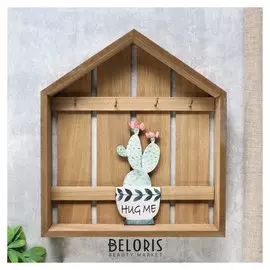 Крючки декоративные "Кактус в горшочке" 30х4,5х26,5 см