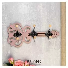 Крючки декоративные "Резной ключ" 18х13х39,5 см