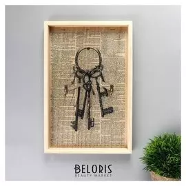 Крючки декоративные "Связка ключей" 29,5х19,8х2,7 см