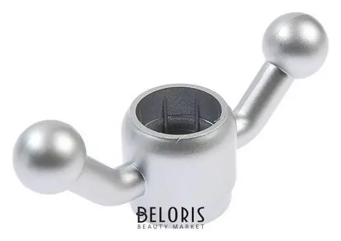 Крючок для трубы D=28, цвет матовый хром