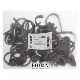 Крючок мебельный км1013ac, однорожковый, цвет медь 50 шт.