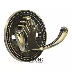 Крючок мебельный, Km223ab, цвет бронза