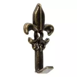 Крючок мебельный Vintage 014 Light, цвет бронза 100 шт.