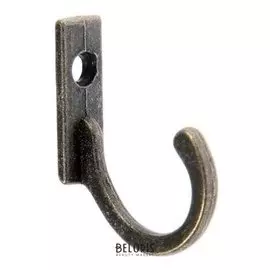 Крючок мебельный Vintage 022 Light, цвет бронза 50 шт.