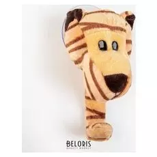 Крючок на вакуумной присоске «Тигрёнок», цвет бежевый