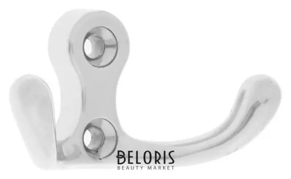 Крючок-вешалка Tundra, №15, цвет хром, 1 шт