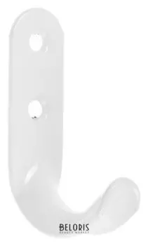 Крючок-вешалка Tundra, №7, покрытие полимер, 1 шт.