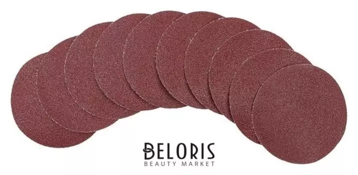 Круг абразивный шлифовальный под липучку ON 19-05-001, 125 мм, р40, 10 шт.