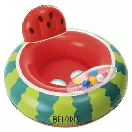 Круг-ходунки для плавания «Арбуз», 74 х 69 см, от 1-2 лет, до 15 кг, 56592np
