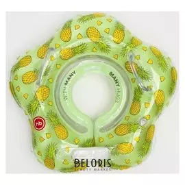 Круг на шею для плавания "Aquafun", ананас