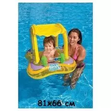 Круг-плот с навесом