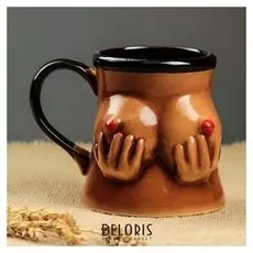 Кружка 0,4 л "Бюст"