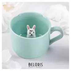 Кружка 300 мл "Зверята. зайка"