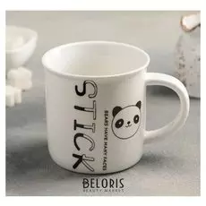 Кружка 380 мл "Мишки", рисунок