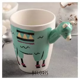 Кружка 400 мл "Лама"