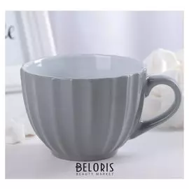 Кружка 430 мл "Ноэми", цвет серый