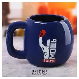 Кружка боксёрская перчатка «Мощь», 600 мл