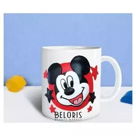 Кружка для декорирования полимерной глиной, микки маус