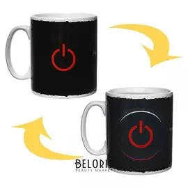 Кружка-хамелеон «Режим бодрости», 300 мл