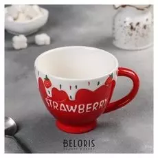 Кружка «Клубничка», 420 мл, 13,5х10х9 см