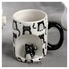 Кружка «Котик», 400 мл