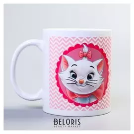 Кружка "Marie", коты аристократы, 350 мл